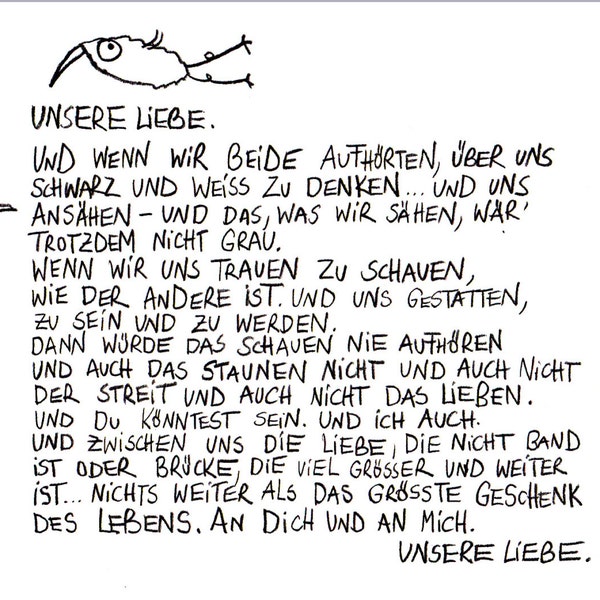 Postkarte "Unsere Liebe" - eDITION GUTE GEISTER