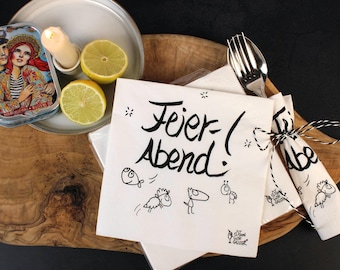 Serviette "Feier-Abend" - eDITION GUTE GEISTER