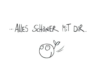 Postkarte "Alles schöner" - eDITION GUTE GEISTER