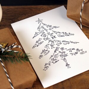 Cartolina "Fantasmi del Natale" - EDIZIONE GOOD GEISTER