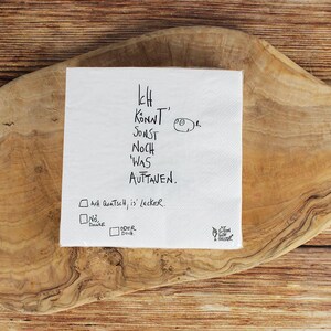Napkin "Auftauen" image 3