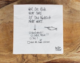 Napkin "Kitchen Rule" - eDITION GOOD SPIRITS