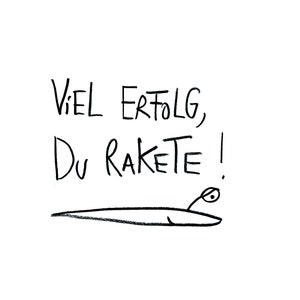 Carte postale "Success Rocket" - eDITION GOOD GEISTER