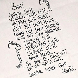 Dish towel "Two" - eDITION GOOD SPIRITS image 2