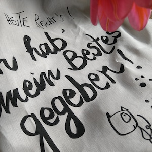 Tea towel &quot;That&#39;s enough for today!&quot; - eDITION GUTE GEISTER