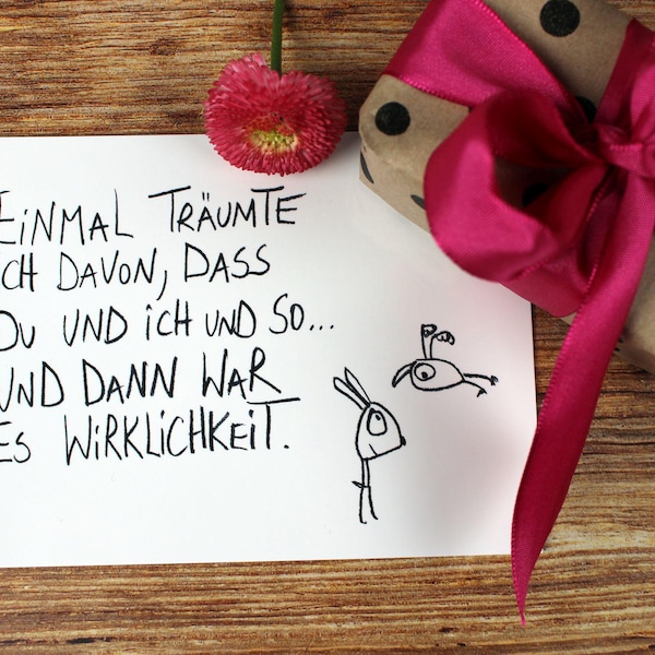 Postkarte "Du und Ich und so..."- eDITION GUTE GEISTER
