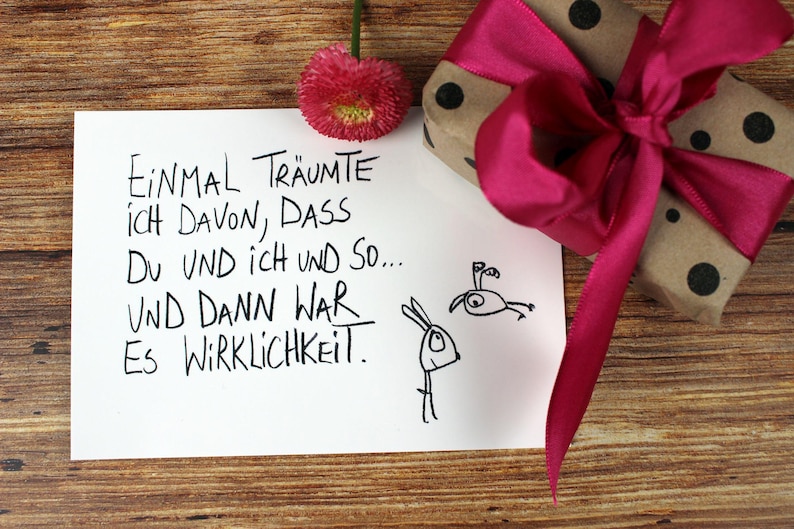 Postcard "You and Me and stuff..." - GOOD SPIRITS EDITION image 1