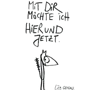 Ansichtkaart "We zijn volwassenen" - eDITION GOOD GEISTER