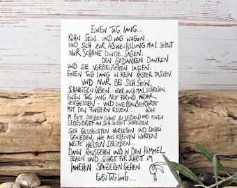 Carte postale « Pour un jour » - ÉDITION BON ESPRIT