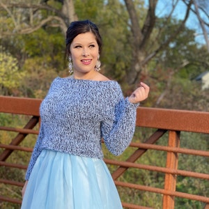 Dream In Diamonds Top Down Crochet Pattern