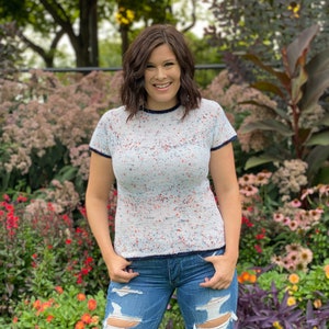 Better Than Basic Ringer Top Down Summer Crochet Pattern