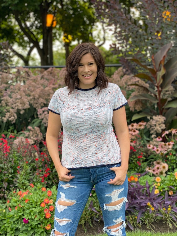 Better Than Basic Ringer Top Down Summer Crochet Pattern