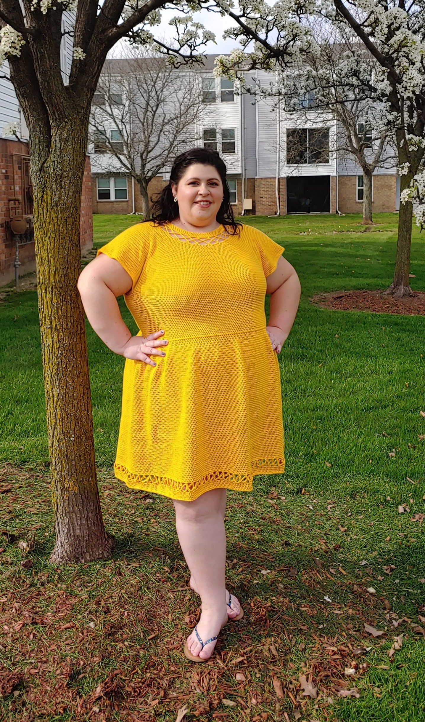 Lattice Lace Crochet Top Down Summer Dress - Etsy