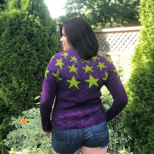 All Star Sweater Top Down Tapestry Crochet Pattern