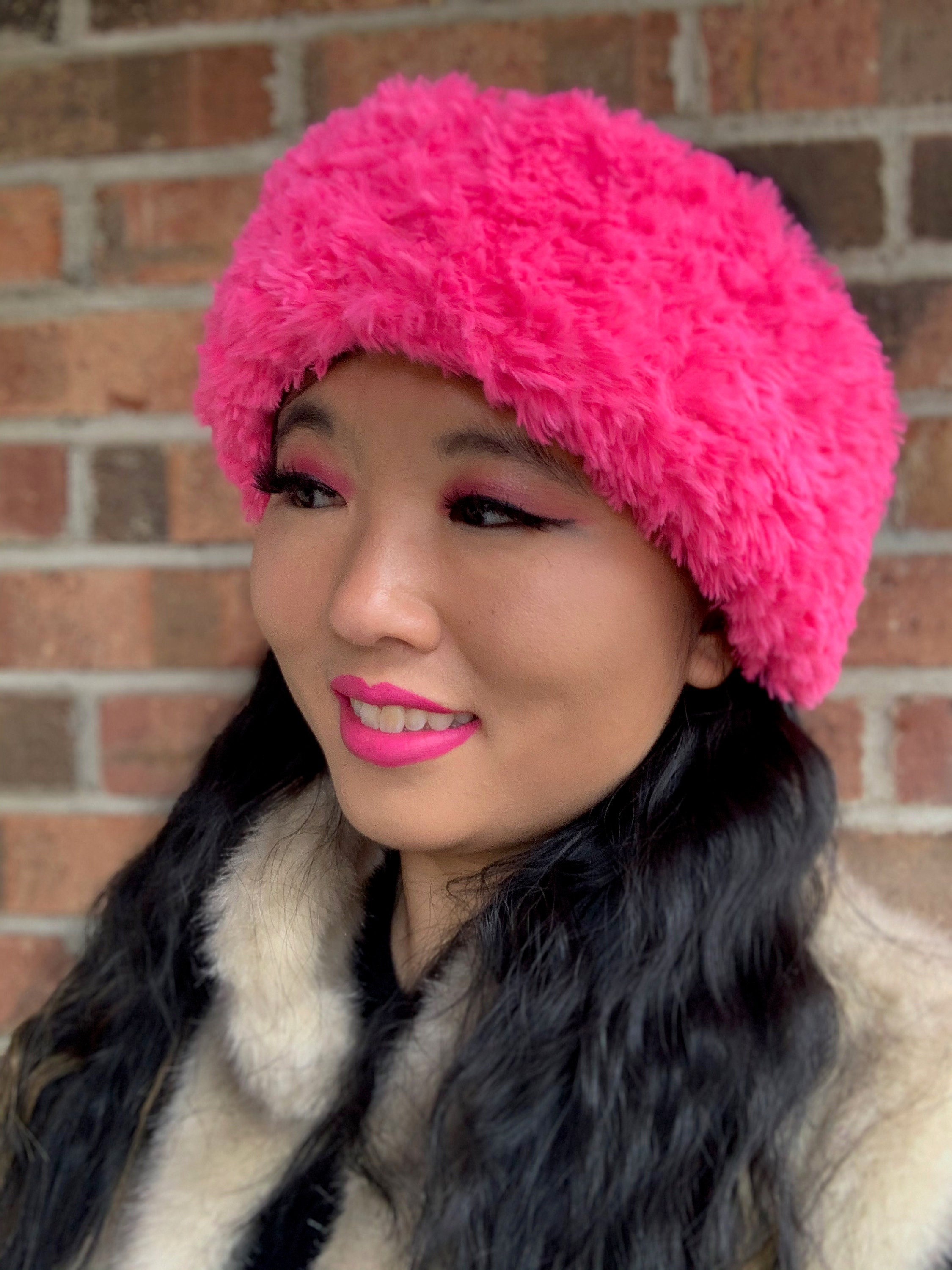 Czarina Crown Faux Fur Crochet Headband Pattern - Etsy