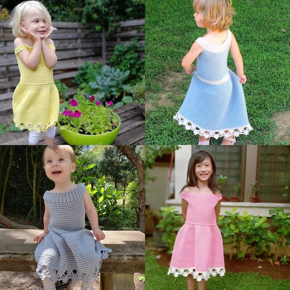 Down Crochet Summer Dress 