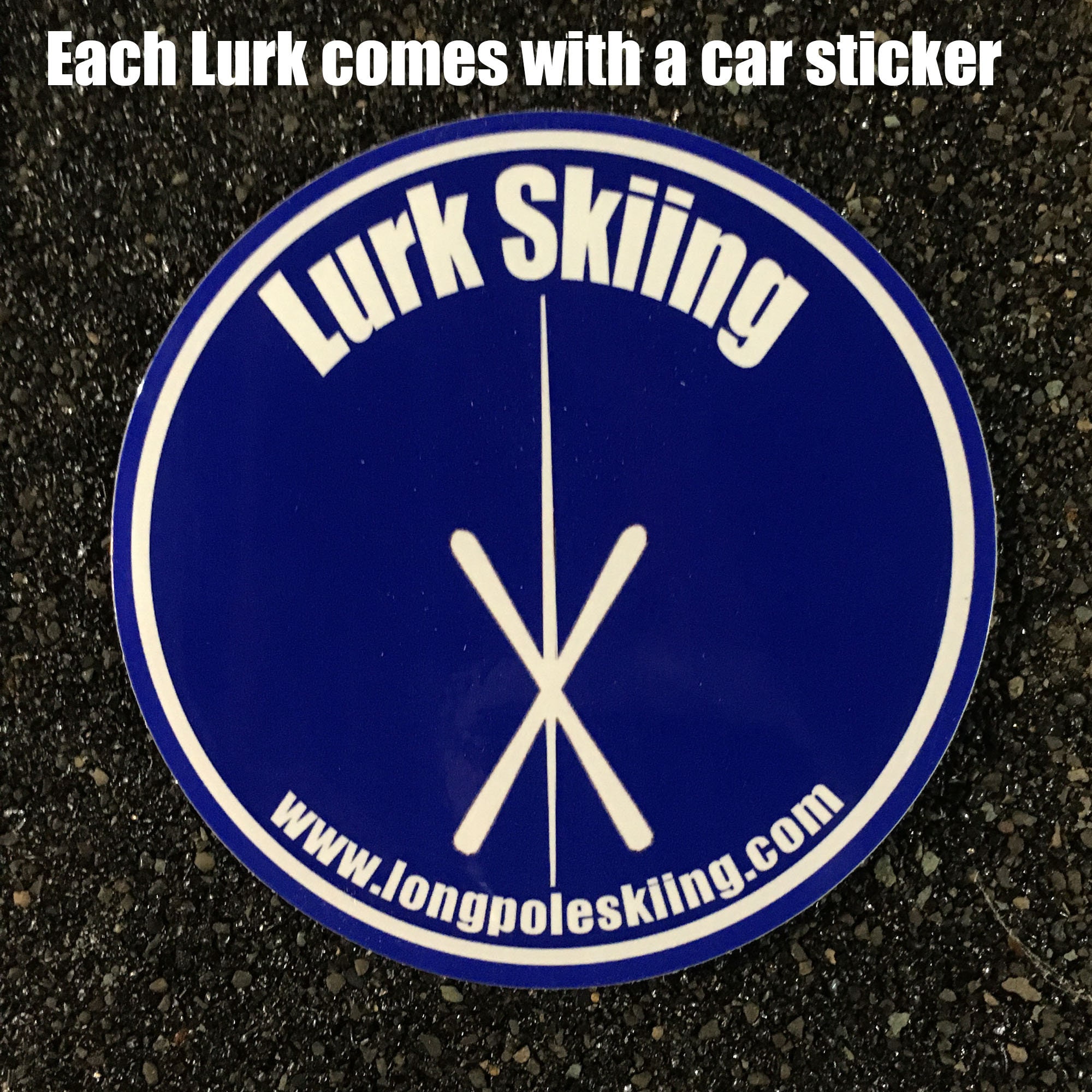 Lurk Pole, Telemark Pole, Lurk Ski Pole, Long Pole, Unipole, Handcrafted Ski Pole, Ski Gear