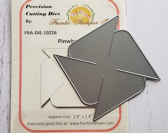 Frantic Stamper Pinwheel Maker Metal Cutting Die Scrapbooking Card Making Dies Die for Making Party Decorations