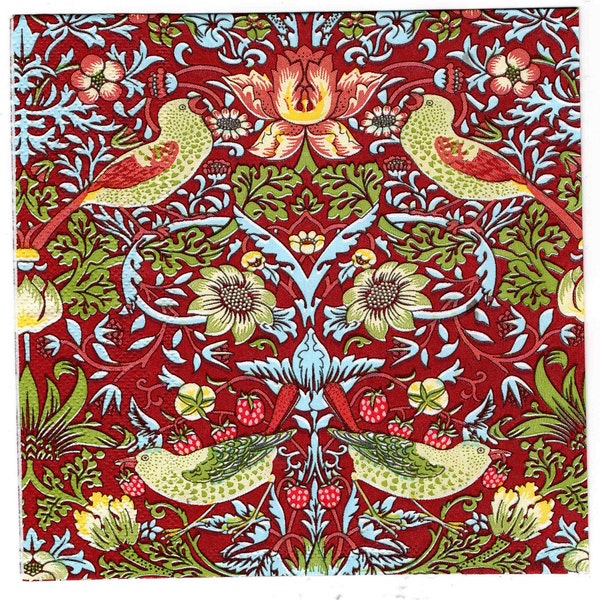 2pcs William Morris Design Napkins for Decoupage Paper Napkins Serviette 33 x 33cm Junk Journals, Crafts, Scrapbooking  Decoupage Napkins