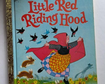 Little Red Riding Hood Vintage Hardback Little Golden Book