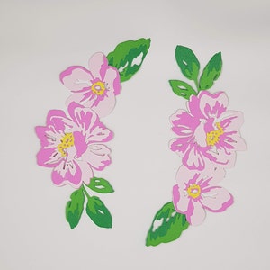 Flower Scrapbook Embellishment Flower Cluster Embellishment Scrapbooking Card Making Flowers Junk Journal Flowers Happy Mail Collage
