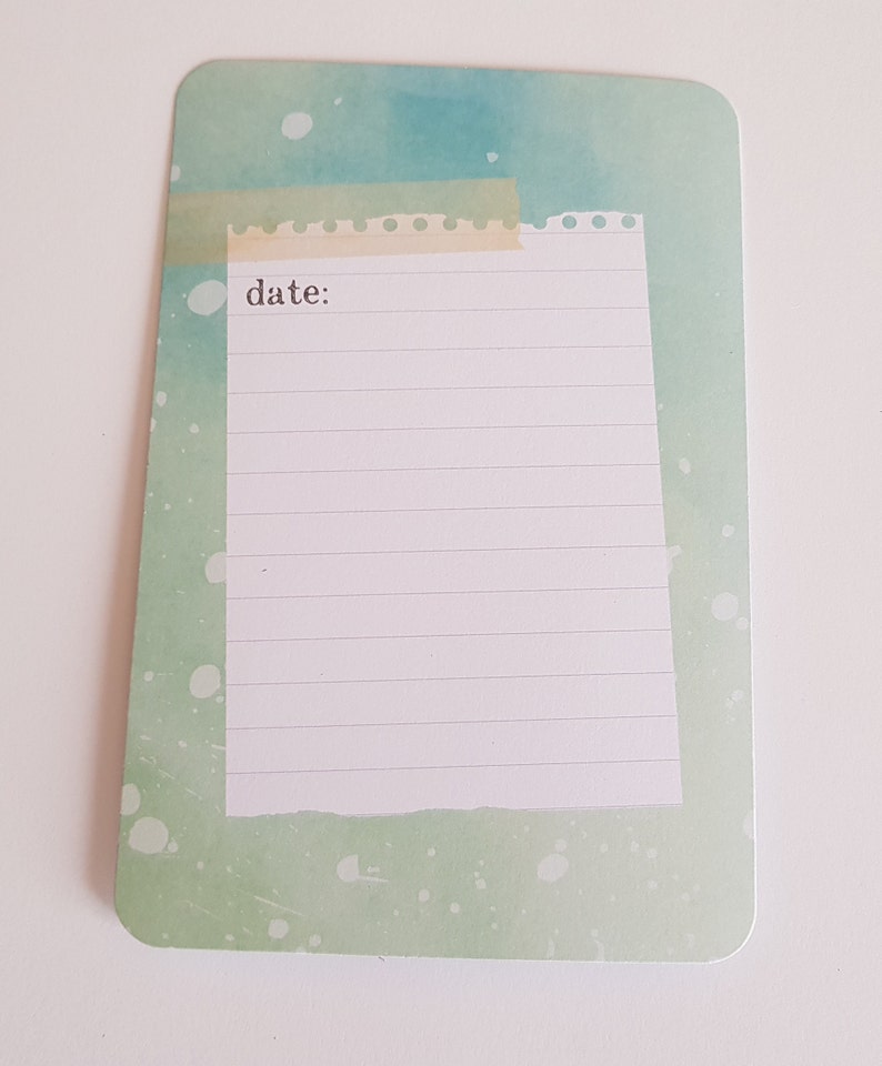 Embellishment Scrapbooking Planner Project life Pagemarker Journal card Card Topper Post Card Junk journal Happy Mail Bookmark