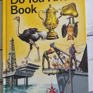 Ladybird Book A Third &#39;Do You Know Book&#39; Easy Readers Vintage Children&#39;s Book Hardcover Book Easy Reading For Children