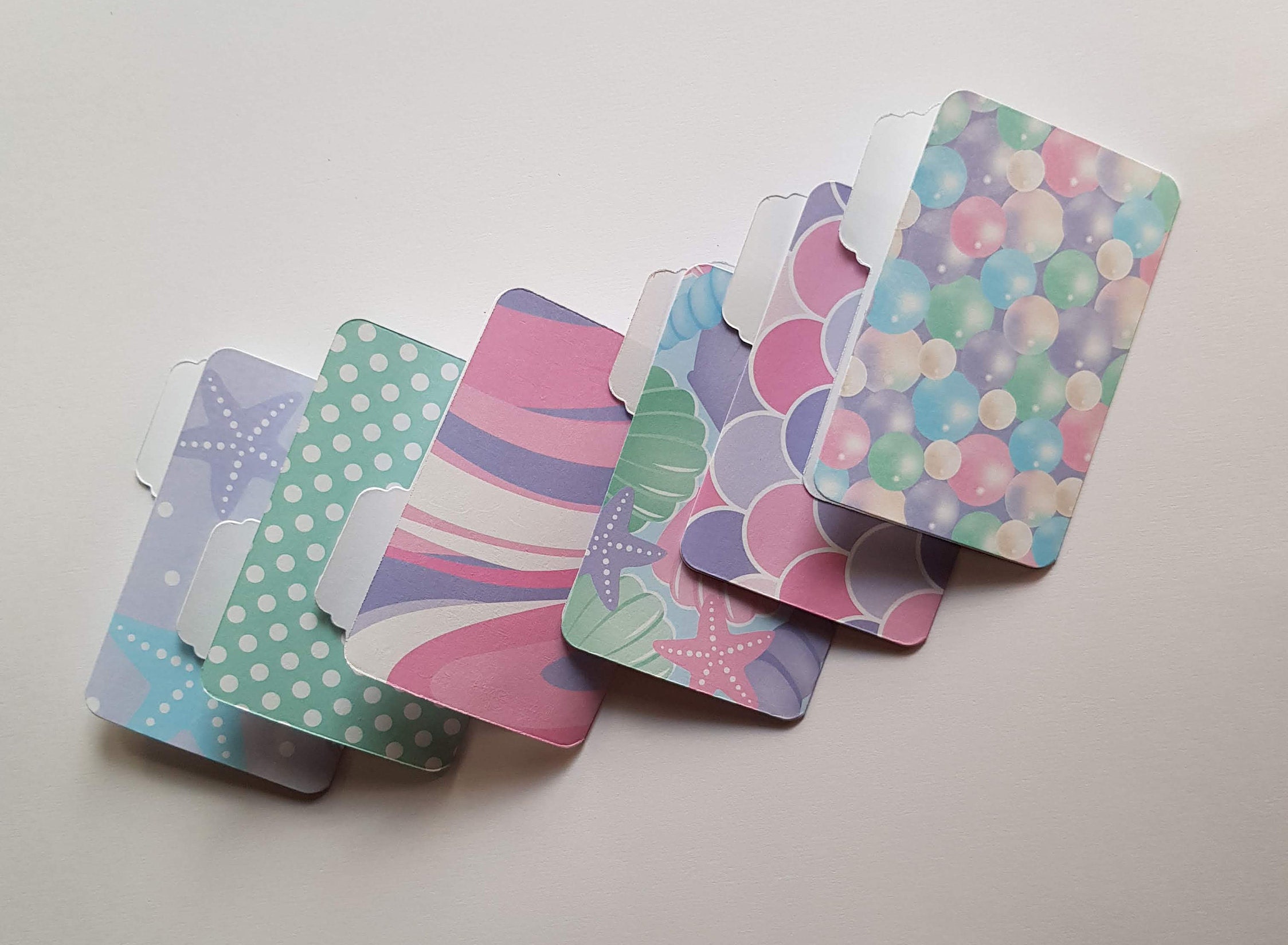 Mini File Folders 6 pcs File Folder Set Planner Folder Etsy