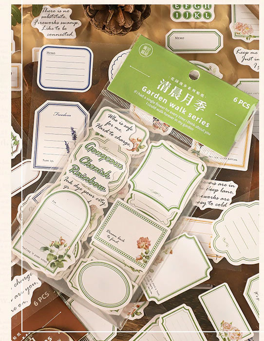 Vintage Botanical Specimen Stickers Scrapbooking Junk Journal Stickers ...