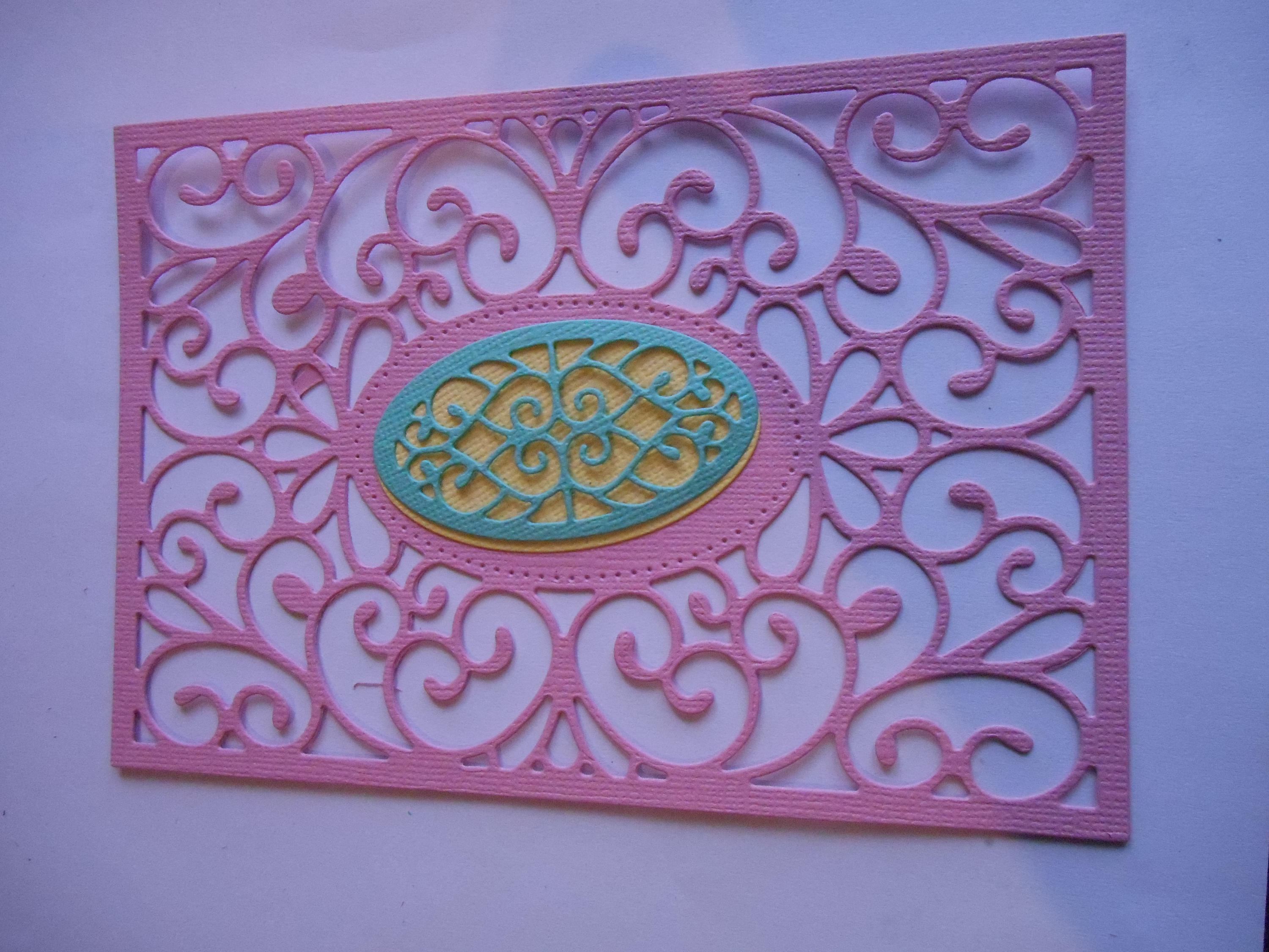 9 Piece Die Cut Frames Card Fronts Toppers Cards Etsy