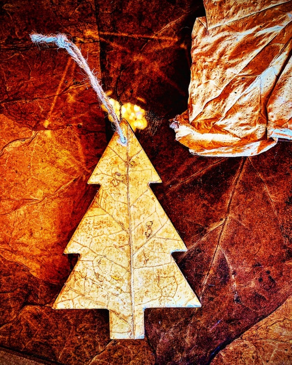 Tobacco Christmas Tree Ornament