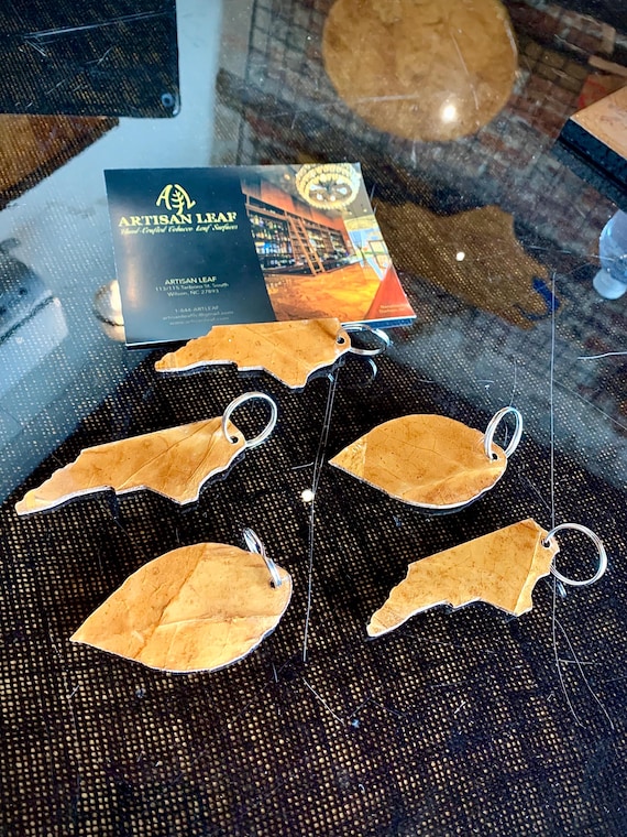 Tobacco Leaf Keychain / Ornament