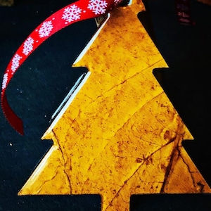 Tobacco Christmas Tree Ornament