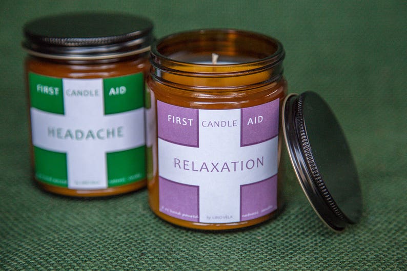 Scented Soy YOGA Candle HARMONY Organic Candles Relax Etsy