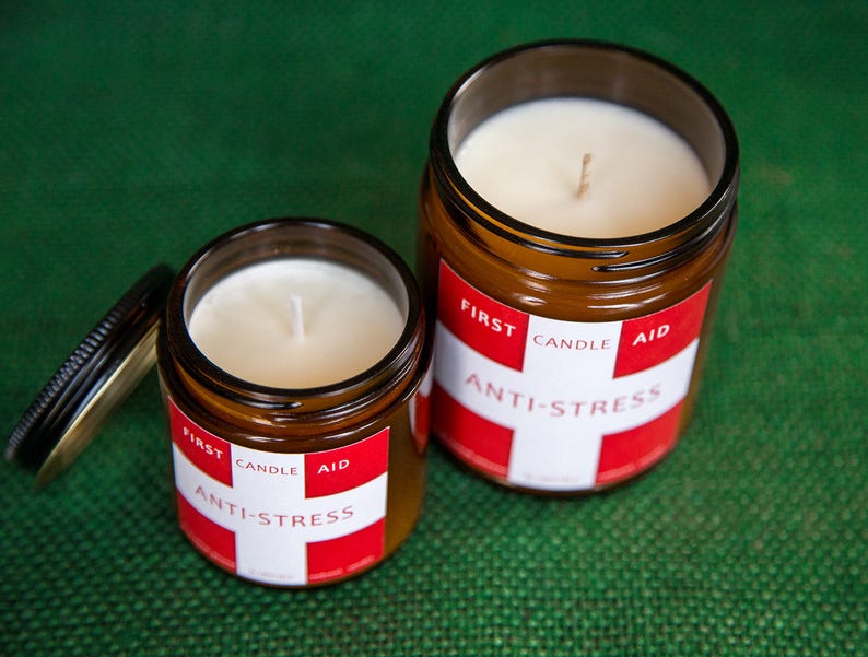 Scented Soy YOGA Candle HARMONY Organic Candles Relax Etsy