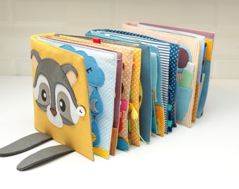 Quiet book, baby book, felt quiet book, activity for babies, montessori toys