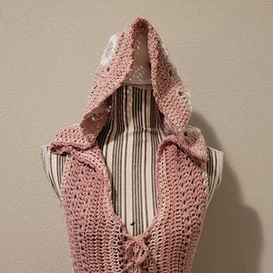 crochet vest, vest, handmade, fae, faer, OOAK, fairy, pixie, elven, festival wear, beach wear, boho, hippie, cottagecore, mori, pride