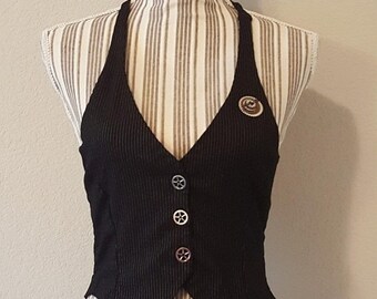 Steampunk vest | Etsy