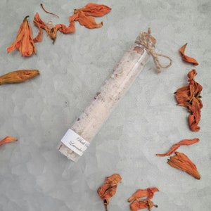 Organic Bath Salt, Lavender, Sage, All Natural Bath Salt, Botanical Bath Salt, Artisan Bath Salt, Handmade Bath Salt, Therapeutic Sea Salts
