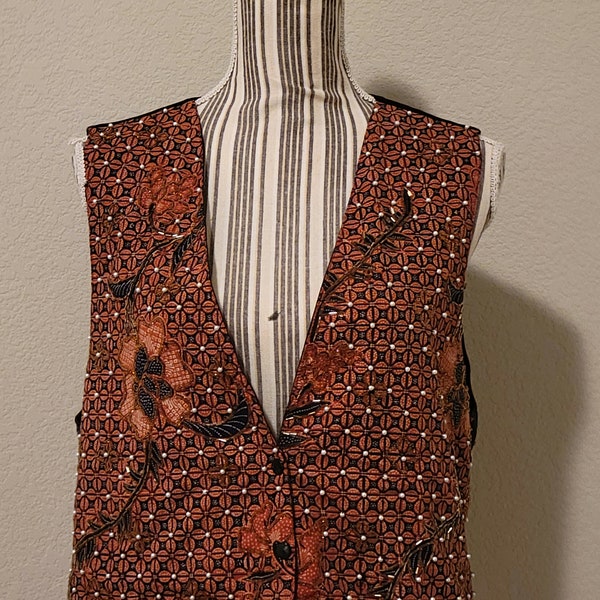 Vest, steampunk, victorian, boho, hippie, cottagecore, mori, harajuku, goth, gothic, pin up, rockabilly, cosplay, midcentury