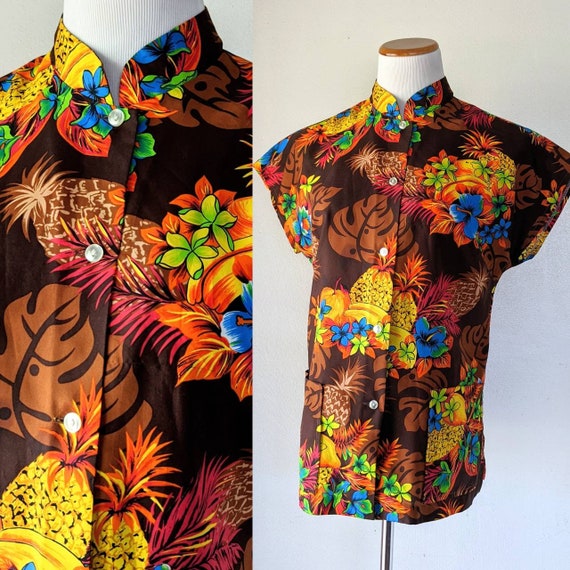 SALE Incredible Vintage Paradise Isle Fruity Hawai