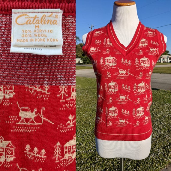 Amazing Catalina Winter Scene Christmas Novelty Pr