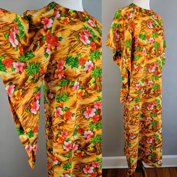 Fab Vintage Hawaiian Pake Muu made in Hawaii