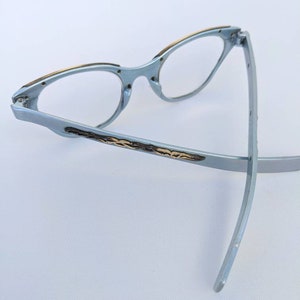 SALE Gorgeous Tura Blue Grey Aluminum Eyeglasses image 2