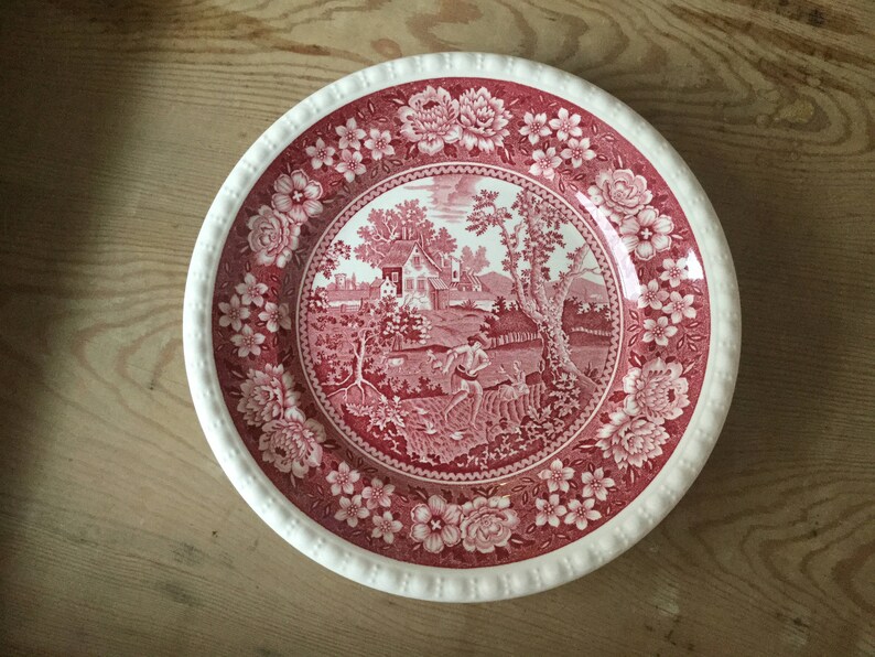Villeroy Boch Large Cake Plate Ava Red Series Gateau Plate Kitchen Dining Dining Serving Vadel Com