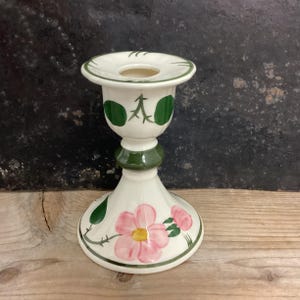 Villeroy Boch Wild Rose Candle Holder Wildrose Pattern