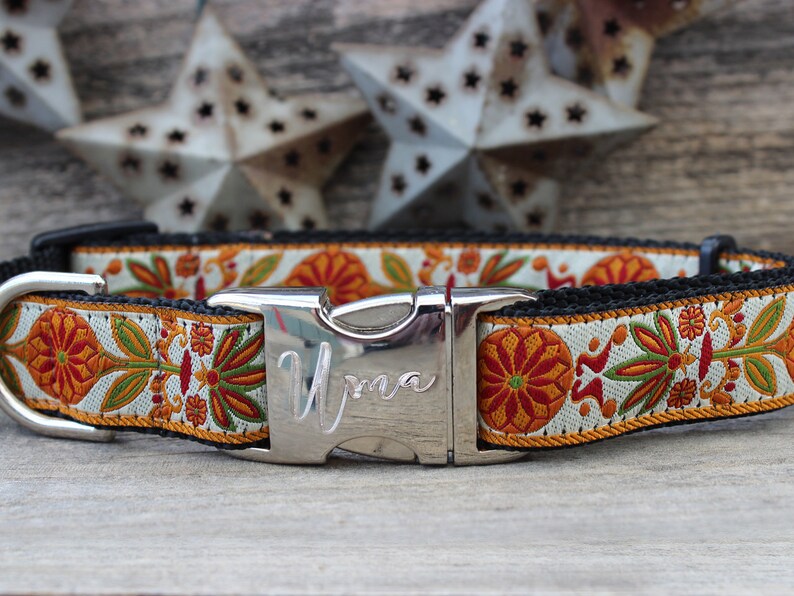 Venice Ivory Dog Collars and Leashes Etsy