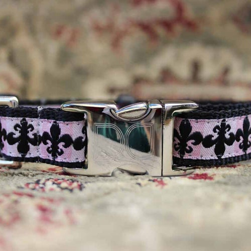 Cabo Cotton Candy Pink Dog Collars and Leashes Etsy