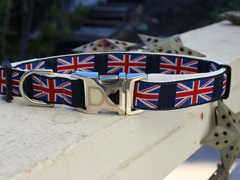 London Calling Dog Collars and Leashes Etsy