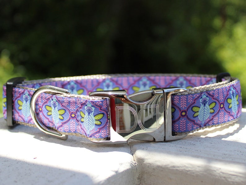 Queen Bee Blueberry Pie Dog Collars and Leashes Etsy